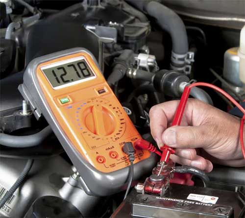 بررسی سلامت باطری بعد از نصب در محل در اردبیل